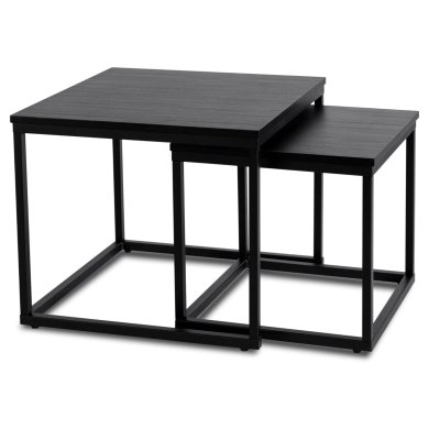Комплект журнальних столів Mebel Elit TEVET Чорний ME.TEVET/CZ/CZ/L фото - 2