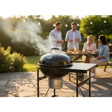 Вугільний гриль Garden Line BBQ0117 Чорний BBQ0117 фото - 12