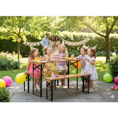 Комплект складной садовой мебели Garden Line WOOD Дерево MEB0780 фото - 8