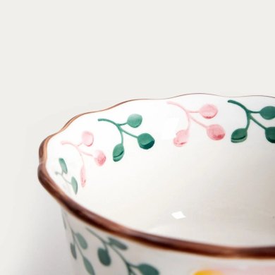 Миска с ручкой Homla NOYA 16 см Принт 243129 фото - 3