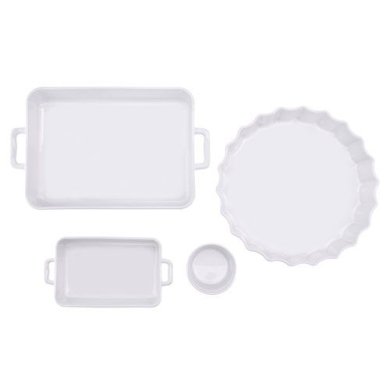 Форма для випікання Duka Niklas 30 см | Білий 1217610 фото - 2