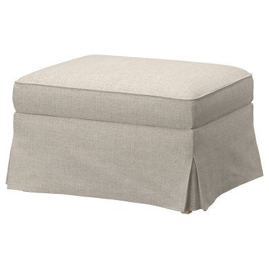 IKEA Подставка для ног EKTORP Светло-бежевый (ИКЕА ЭКТОРП) 09552134