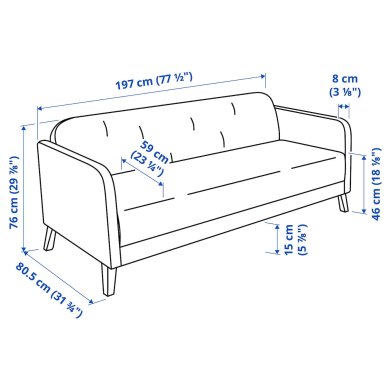 IKEA LINANAS (ИКЕА ЛИНАНАС) 20512245 фото - 3