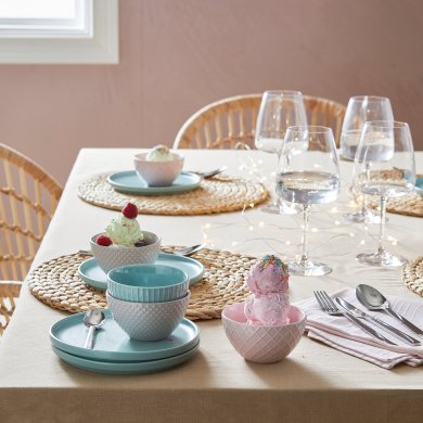 Сервировочный коврик SOARE 37 см Бежевый - 10 IKEA Сервировочный коврик SOARE 37 см Бежевый (ИКЕА СОАРЕ) 40082536 фото - 10