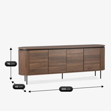 Комод Mebel Elit BECK BIG Орех ME.BECK/O/KOM200 фото - 8