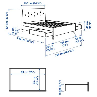 IKEA IDANAS (ИКЕА ИДАНАС) 70447182 фото - 2