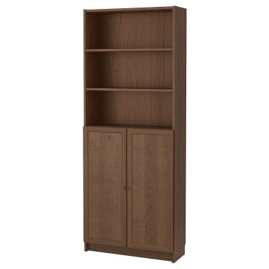 IKEA Стелаж BILLY/OXBERG Ясень (ИКЕА БИЛЛИ / OXBERG) 79281059