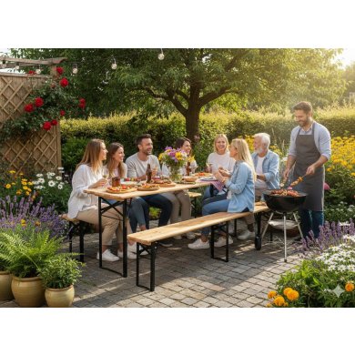 Комплект складних садових меблів Garden Line MEB2829 Дерево MEB2829 фото - 12