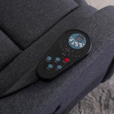 Крісло м'яке розкладне масажне з реклайнером Mebel Elit SPIKE 2 Темно-сірий ME.SPIKE2/CP/T/FW фото - 12