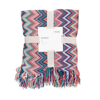 Плед Homla MEBA 130x170 см Різнокольоровий 218857 фото - 7