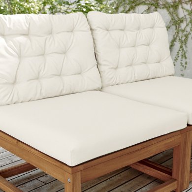 IKEA Садовий диван NAMMARO Бежевий (ИКЕА НАММАРО) 19491178 фото - 6