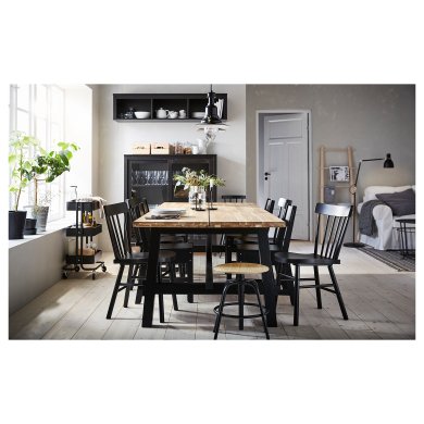 IKEA Обеденный стол SKOGSTA Акация (ИКЕА SKOGSTA) 70419264 фото - 5