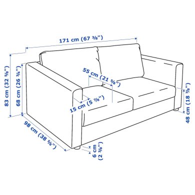 IKEA VIMLE (ИКЕА ВИМЛЕ) 89399893 фото - 13