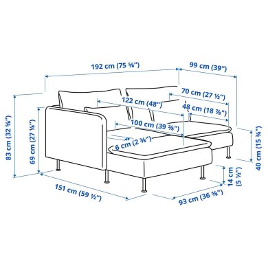 IKEA SODERHAMN (ИКЕА СОДЕРХЭМН) 59622238 фото - 4