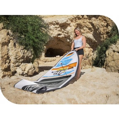 Надувна дошка Bestway 65342 WHITE CAP Сірий 65342 фото - 10