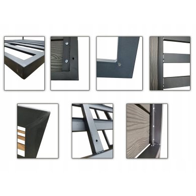 Комплект садовой мебели Kontrast VENTURA Черный VENTURA_black фото - 3