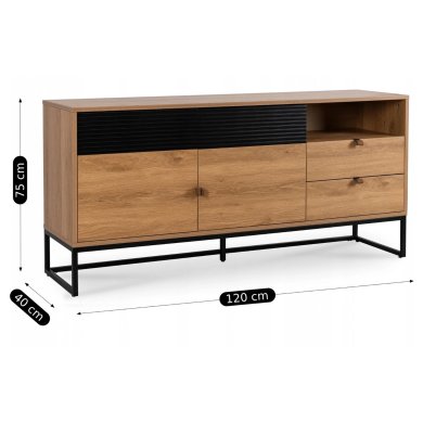 Комод Mebel Elit COMO Дуб - 5 Комод Mebel Elit COMO Дуб ME.COMO/D/CZ/KOM фото - 5