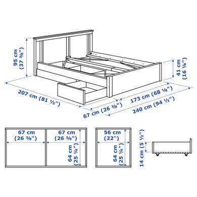 IKEA SONGESAND (ИКЕА СОНГЕСАНД) 89241256 фото - 5