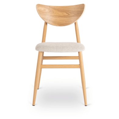 Обеденный стул Mebel Elit BRAGA Бежевый ME.BRAGA/KR/D/T/K фото - 2