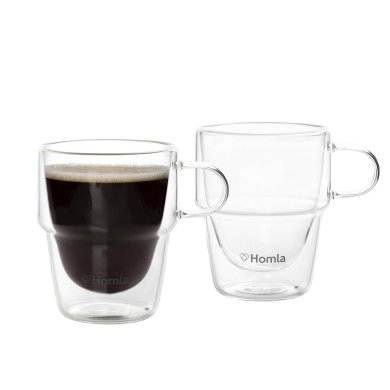 Набор чашек Homla Cembra 0,2 л | Прозрачный - 2 Набор чашек Homla Cembra 0,2 л | Прозрачный 211230 фото - 2