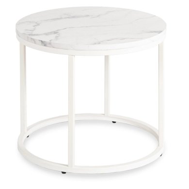 Журнальний стіл Mebel Elit AGNES Marmur Білий ME.AGNES/BM/B/L фото - 2