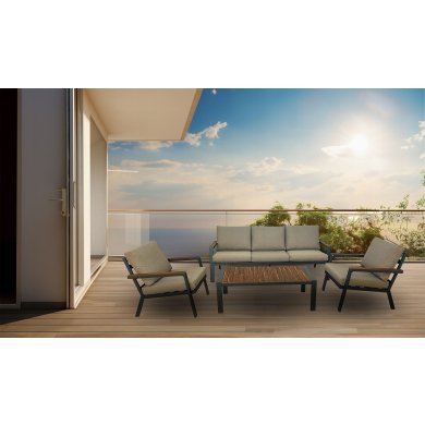 Комплект садовой мебели Kontrast BALI Дерево 5.05.12986 фото - 7