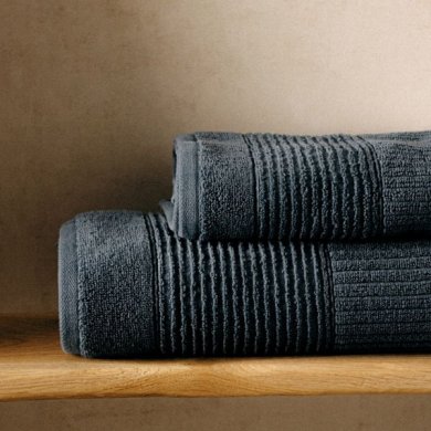 Полотенце для рук Homla NALTIO 50x90 см Темно-голубой 213439 фото - 5