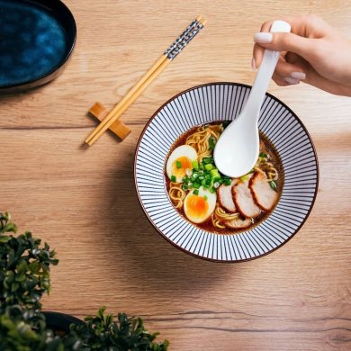 Набір посуду для рамена Homla SALADO 4 шт Принт 234631 фото - 7