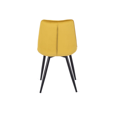 Обідній комплект меблів Mebel Elit HARRY RIO | Дуб крафт / Чорний / Гірчичний HARRY/DC/CZ/S/RIO/CU/V/Z4/K фото - 4