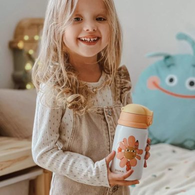 Термокружка дитяча Duka MINI 350 мл Білий 2221521 фото - 5