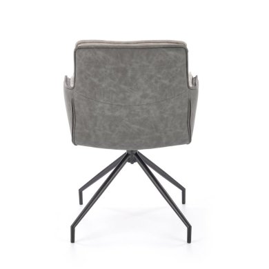 Обеденный стул поворотный Halmar K523 Пепельный V-CH-K/523-KR-POPIELATY фото - 8