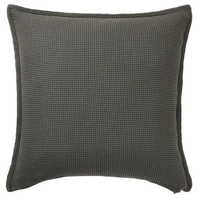 IKEA Декоративна наволочка KLOTSTARR 50х50 см Антрацит (ИКЕА КЛОТСТАРР) 30563480