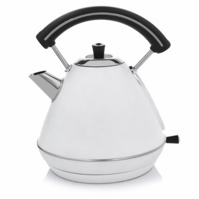 Электрический чайник Duka Classic 1,7 л | Белый / Черный 2220403