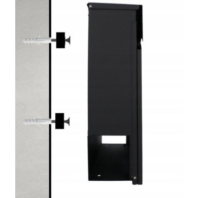 Почтовый ящик Chomik PARROT 37x10,5х37 см Антрацит TIS3449 фото - 6