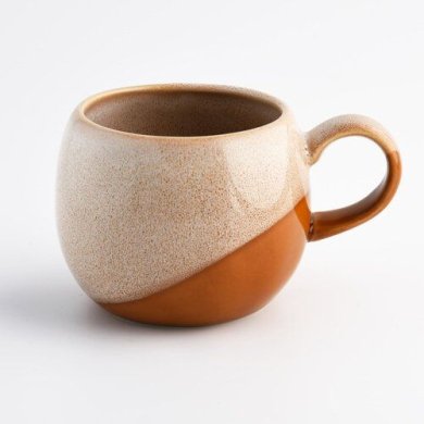 Чашка Duka Jorden 350 мл | Бежево-коричневый 1219624 фото - 3