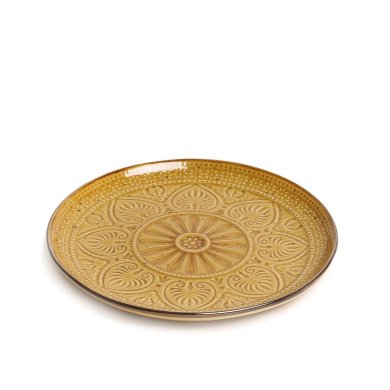 Десертна тарілка Homla INDIA 21 см | Гірчичний 210472 фото - 2
