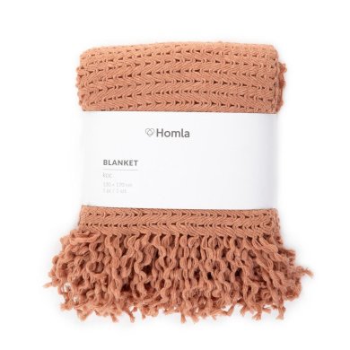 Плед Homla MORIN 130x170 см Коричневый 218744 фото - 5