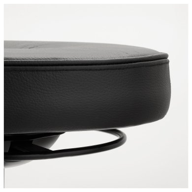 IKEA Табурет поворотний TROLLBERGET Чорний (ИКЕА TROLLBERGET) 80379347 фото - 2