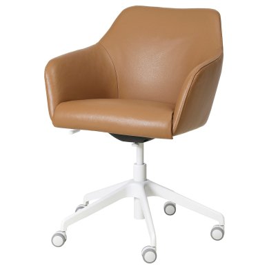 IKEA Офісне крісло TOSSBERG/LANGFJALL Коричневий (ИКЕА ТОССБЕРГ/ЛАНГФЬЯЛЛ) 09513091