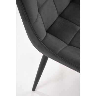 Обідній стілець Halmar GANSO Чорний PROMO-GANSO-KR-CZARNY фото - 4