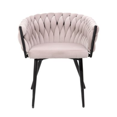 Обеденный стул Homla PRINSSI Welur Бежевый 219356 фото - 2