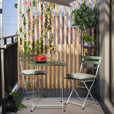 Складаний садовий стілець TARNO Зелений - 6 IKEA Складаний садовий стілець TARNO Зелений (ИКЕА ТАРНО) 70530949 фото - 6