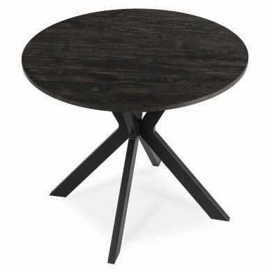 Обеденный стол Mebel Elit LAUREN 90 см Черный ME.LAUREN/CZ/CZ/S90 фото - 3