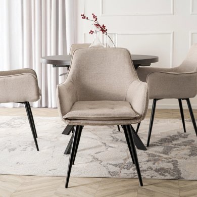 Обеденный стул Mebel Elit EDRICK Кремовый ME.EDRICK/KR/CZ/T/K фото - 7