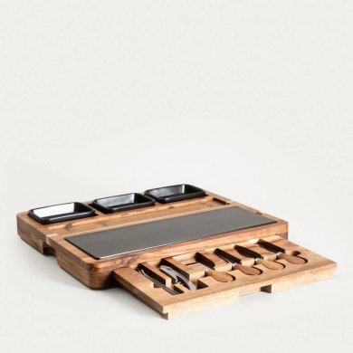 Сервировочный набор Homla FRESCA Дерево 238724 фото - 2