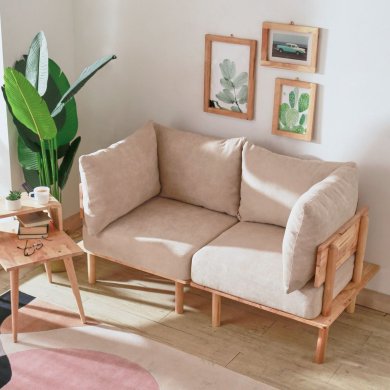 Кресло мягкое модульное Homla SERI 2 Бежевый 226245 фото - 5