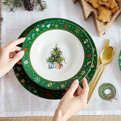 Глубокая тарелка Homla KALVEN 22 см Зеленый - 4 Глубокая тарелка Homla KALVEN 22 см Зеленый 218877 фото - 4