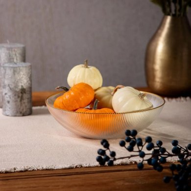 Миска Homla LYNN 25 см Прозорий - 4 Миска Homla LYNN 25 см Прозорий 237105 фото - 4