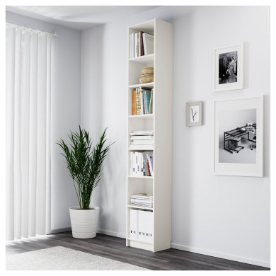 IKEA Стеллаж BILLY Белый (ИКЕА БИЛЛИ) 49217734 фото - 3