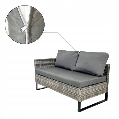 Комплект садовой мебели Kontrast COMO TAUPE Бежевый - 4 Комплект садовой мебели Kontrast COMO TAUPE Бежевый 5.90.13143 фото - 4